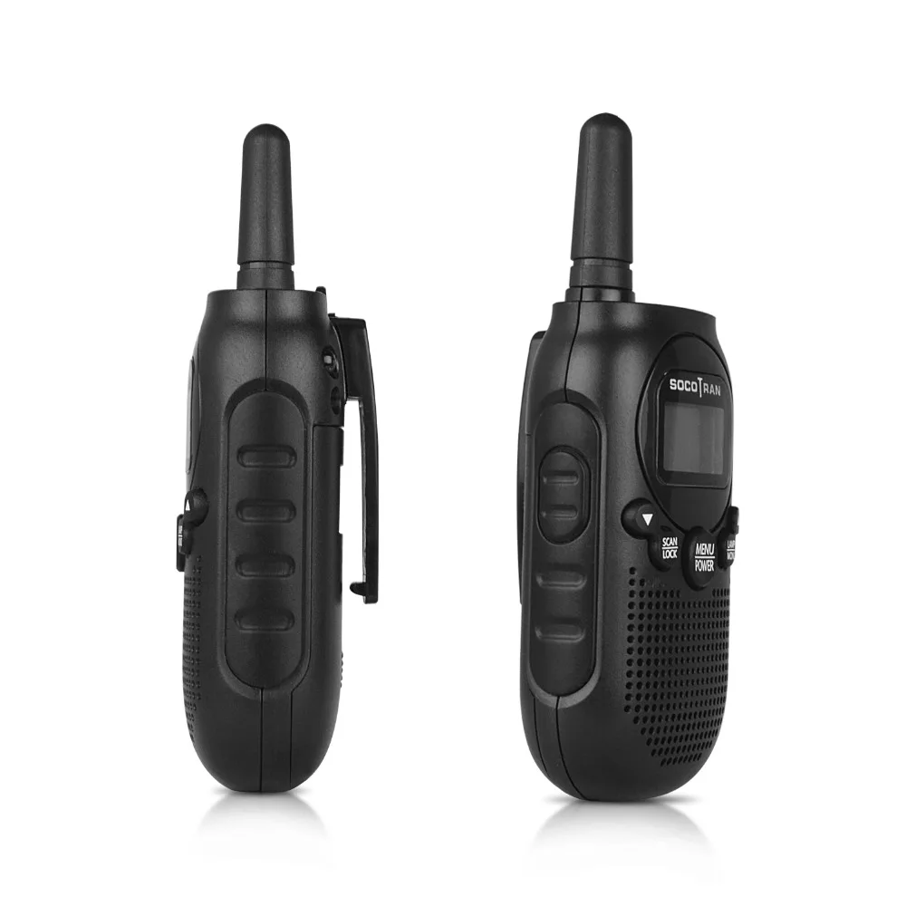 PMR446 портативная рация, 2 шт., мини-радио для детей, 2 канала, 0,5 Вт, лицензия, UHF, портативная рация VOX, перезаряжаемая батарея, подарок