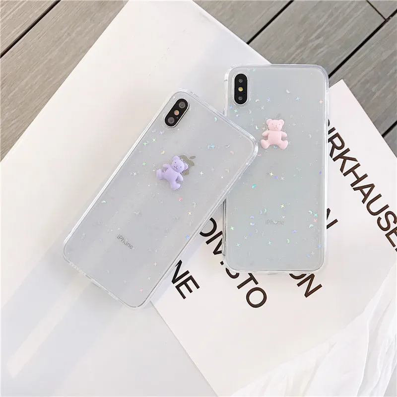 Симпатичные 3D липкие конфеты цвет чехол для iphone 8 мягкие чехлы 6 7 Plus X XS Max XR