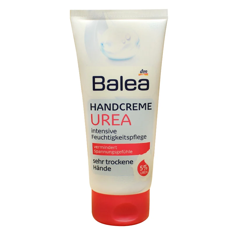

Original Germany Balea 5%Urea Hand Cream Soothes Nourishing Cream for Very Dry Hands Intensive moisture 24-hour Moisturizer
