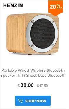 HENZIN Mini Bluetooth Динамик Водонепроницаемый IPX6 Беспроводной Портативный BT Колонка Динамик 1200 мАч с FM радио карты памяти MP3 музыка плеер