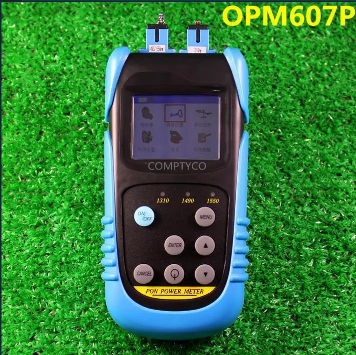 Тестер оптического волокна PON оптический измеритель мощности OPM607P Ручной