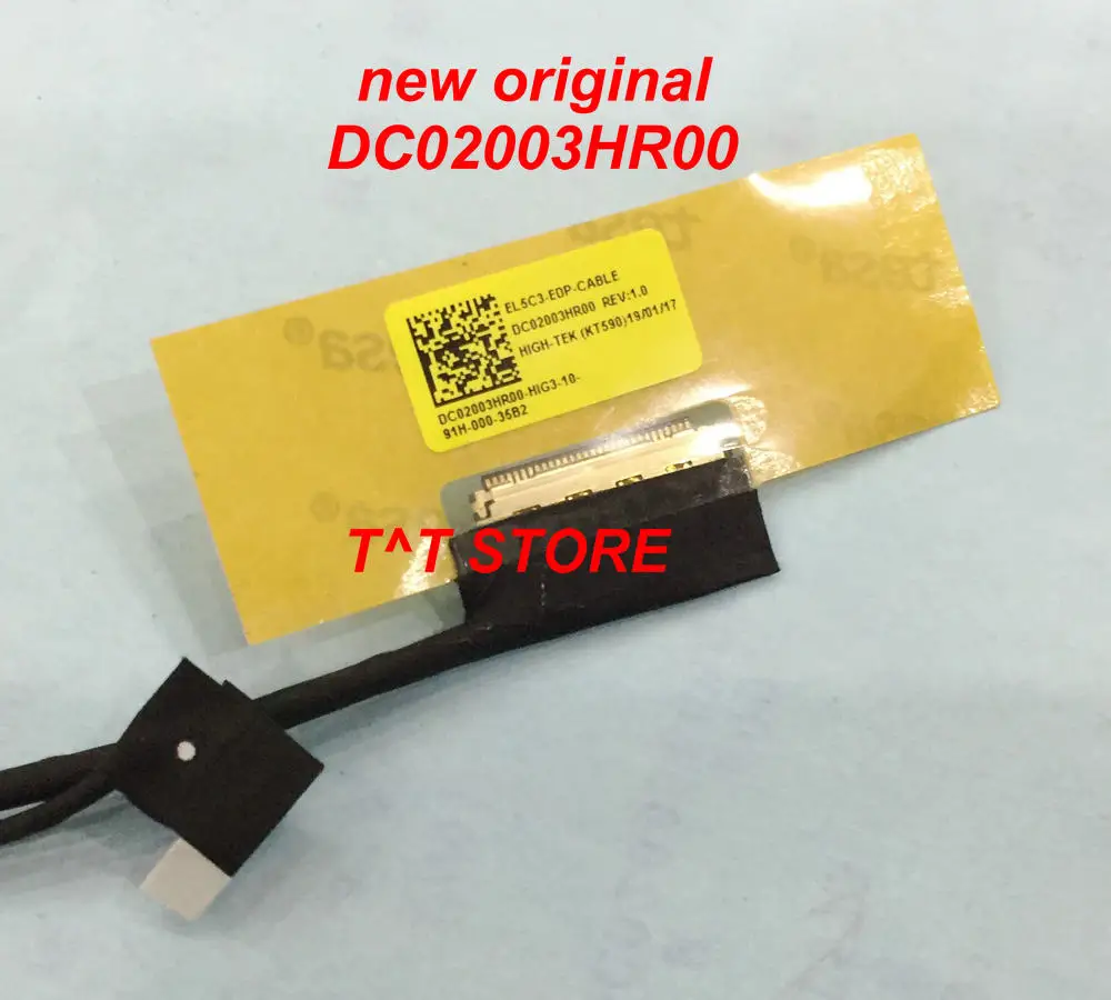 Новый оригинальный кабель для ЖК-экрана ноутбука EL5C3 EDP DC02003HR00 тест хорошая
