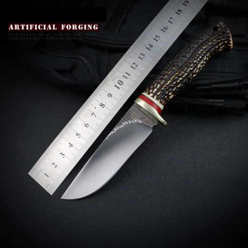 Тактический нож для выживания охотничий с фиксированным клинком 7Cr17Mov ножи