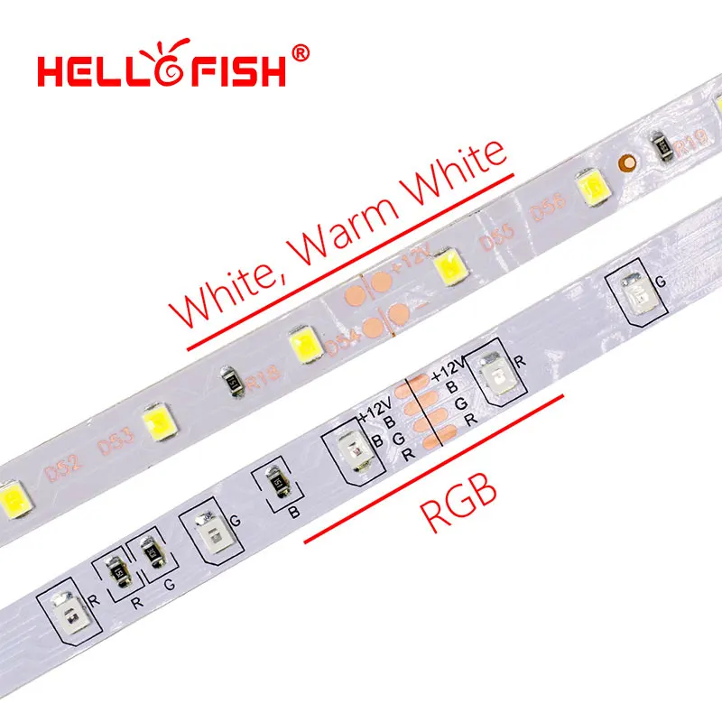 Hello рыбы 5 м/28353528 300 SMD Гибкие светодиодные полосы + 24 клавиши ИК пульт