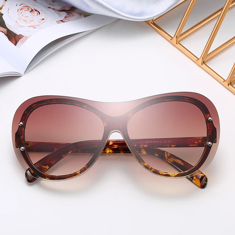 2019 новые модные дизайнерские роскошные солнцезащитные очки для женщин цельные