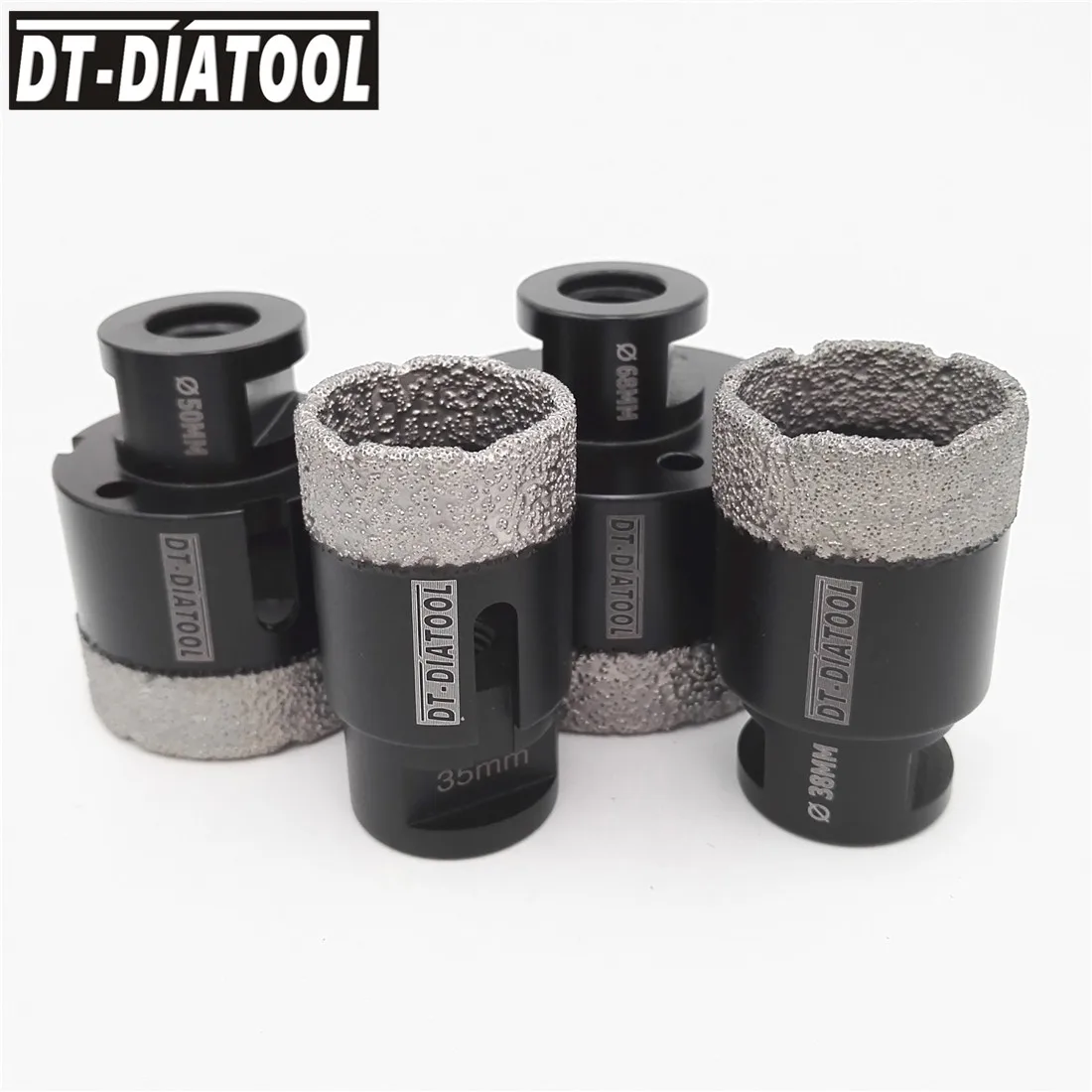 DT DIATOOL 4 шт. сухое паяное твердым припоем в вакууме алмазное сверло коронки