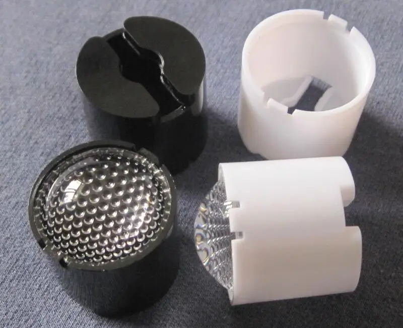 300 компл./лот хорошо установленный # TIR 23 Высококачественная светодиодная линза 5 10