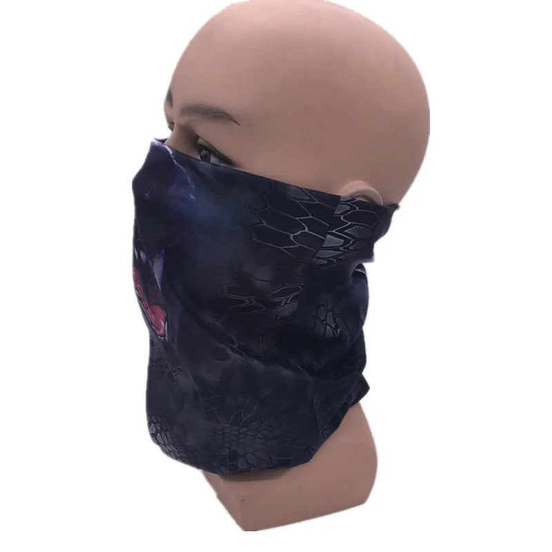 Волк клещ узор Бандана Балаклава Открытый Охота дыхание мотоцикла Велоспорт