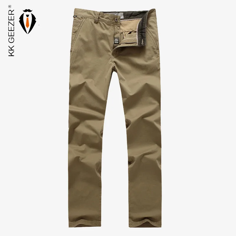 Свободные мешковатые мужские брюки-карго высококачественные хлопковые