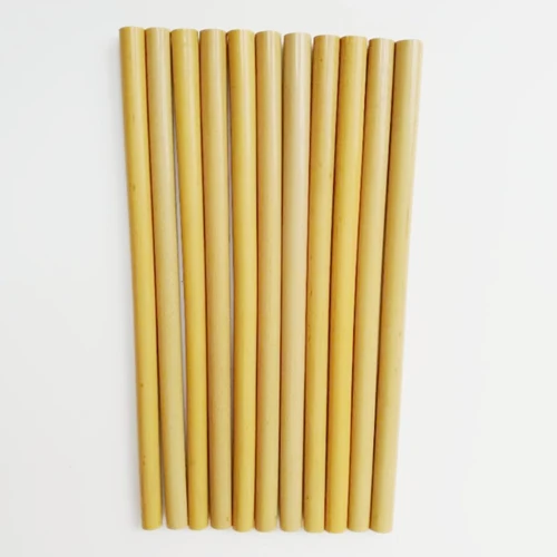 100 шт./лот Бесплатная доставка Bamboo соломинки многоразовые экологически
