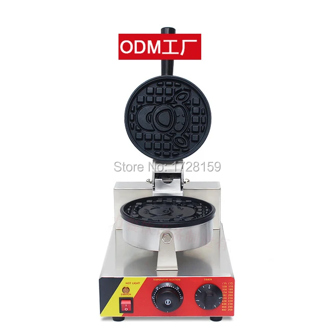 Коммерческая вафельница в форме Винни животных|shape waffle maker|waffle makercommercial maker |