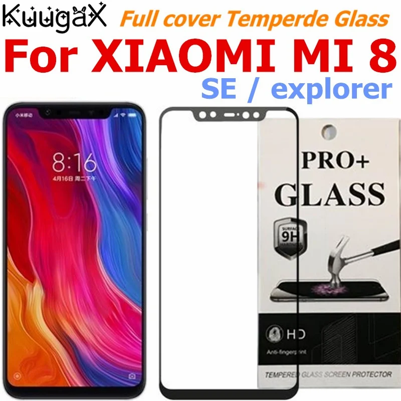Защитная пленка для экрана закаленное стекло смартфона Xiaomi MI 8 SE explorer mi8