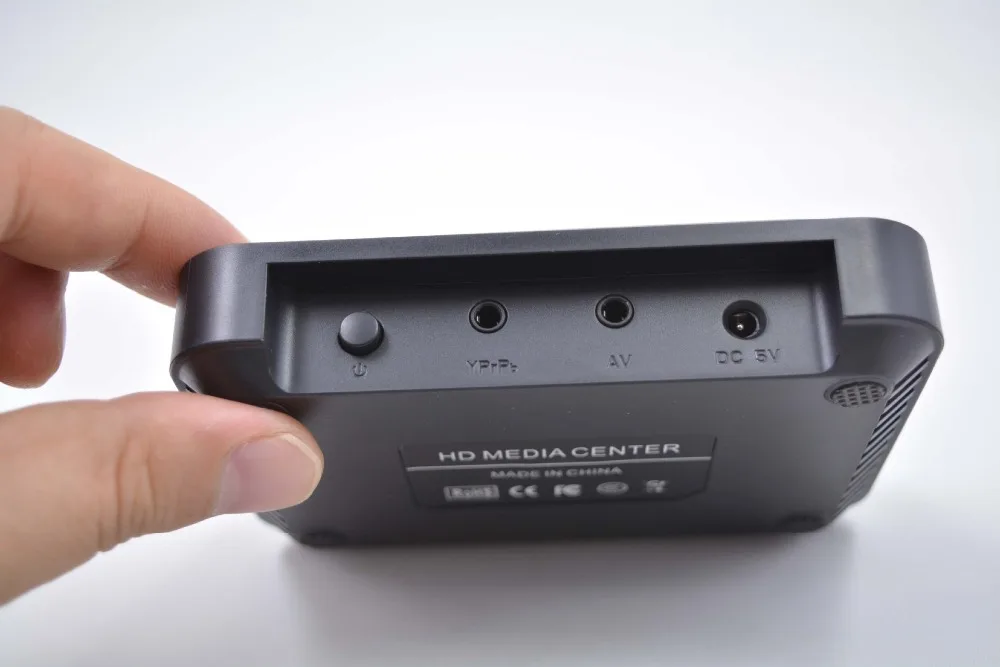 Медиаплеер REDAMIGO Mini Full HD1080P H.264 MKV HDD с HDMI совместимым/AV/VGA/USB/SD/MMC пультом