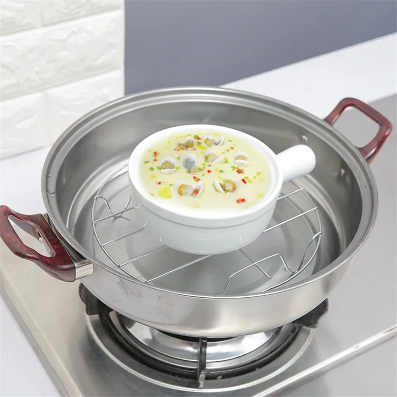 Кухонная посуда из нержавеющей стали пароварка с рамой отпариватель расширяемый