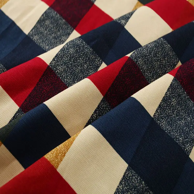 Ткань с полузатемнением для спальни и гостиной|shade cloth curtain|curtains forcurtains plaid |