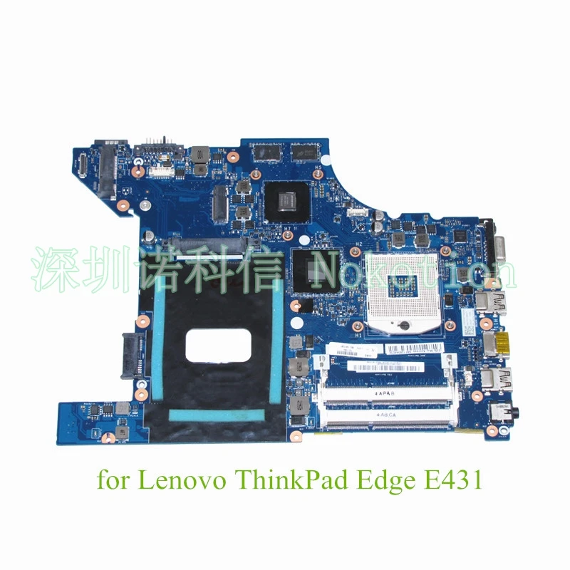 Материнская плата NOKOTION VILE1 NM A043 для Lenovo thinkpad Edge E431 материнская ноутбуков FRU 04Y1297