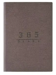 Коричневый 365 ежедневник записная книжка еженедельник записная книжка для рабочего дня непрерывное обновление - Цвет: Коричневый