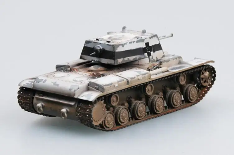 KV 1 редкий немецкий захватывающий советский тяжелый снежный камуфляж танк 1: 72
