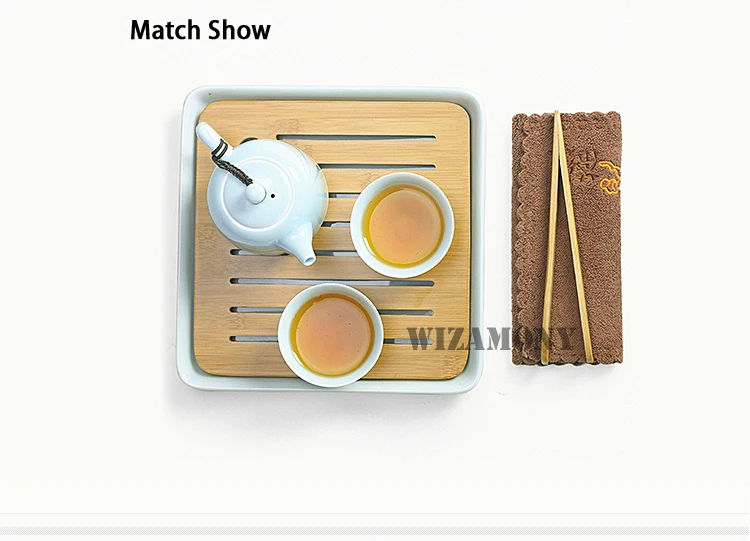 WIZAMONY китайский Di Kiln голубой фарфор Celadon нефритовые чайные чашки чайный горшок чайная чашка чаша чайный набор кунг-фу заварочный чайник чайный набор