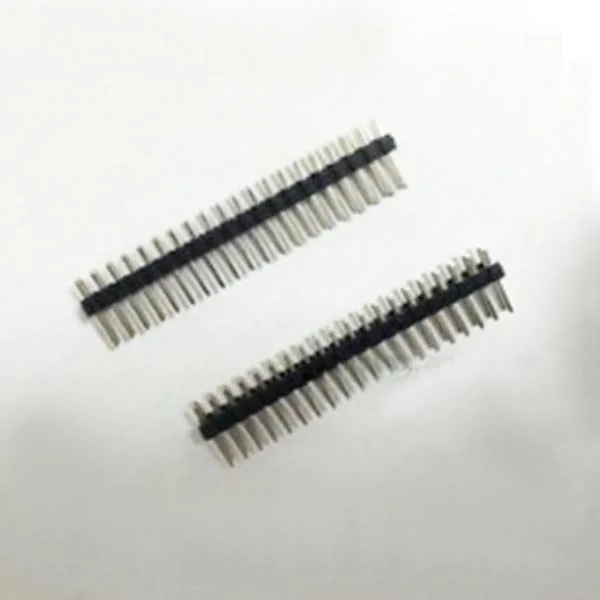 Двухрядные иглы медные 2*20 2 54 мм шаг прямой штырьковый разъем оптовая цена 50 шт. |