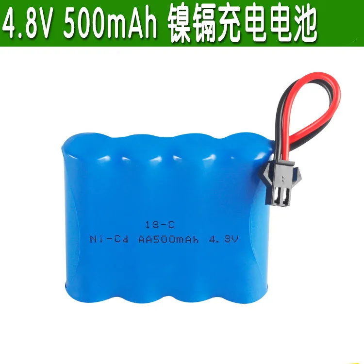 4 8 V 500mAh Ni CD AA батарейный блок (SM вилка) для RC автомобиля Meizhi 2015A SM JST Tamiya KET 2P EL 5559 3P
