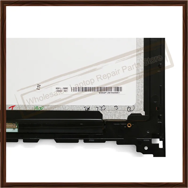 Original LP156WF4 LCD Screen For LENOVO flex2 15 Lcd Touch Digitizer Assembly Replacement With Frame Board LP156WF4-SPL1 | Компьютеры и