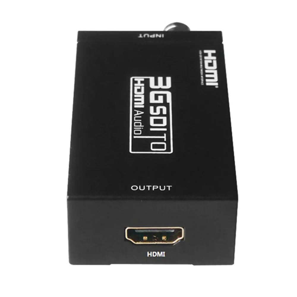 HD1080P BNC SDI к HDMI аудио конвертер скалер адаптер SD-SDI HD-SDI 3G-SDI Мужской Разъем для CCTV