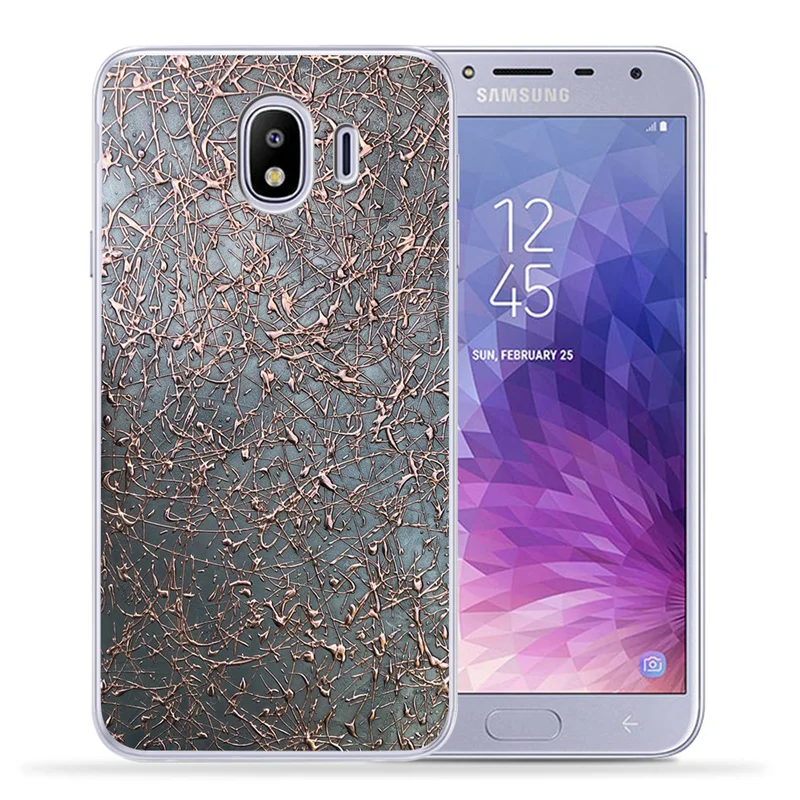 0268 Роскошный чехол с мраморными буквами для samsung Galaxy J3, J4, J5, J6, J7, J8 Plus,,,, J2 Prime, чехол для телефона, чехол, Etui capinha funda - Цвет: 0268