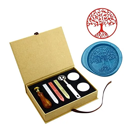 Древо жизни винтажное Ретро латунная головка деревянная ручка искусственное