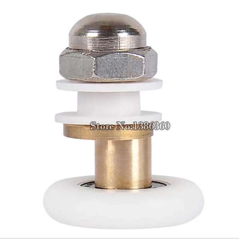 Бесплатная доставка 8 шт. роликовая дорожка для раздвижных дверей колесо душевой