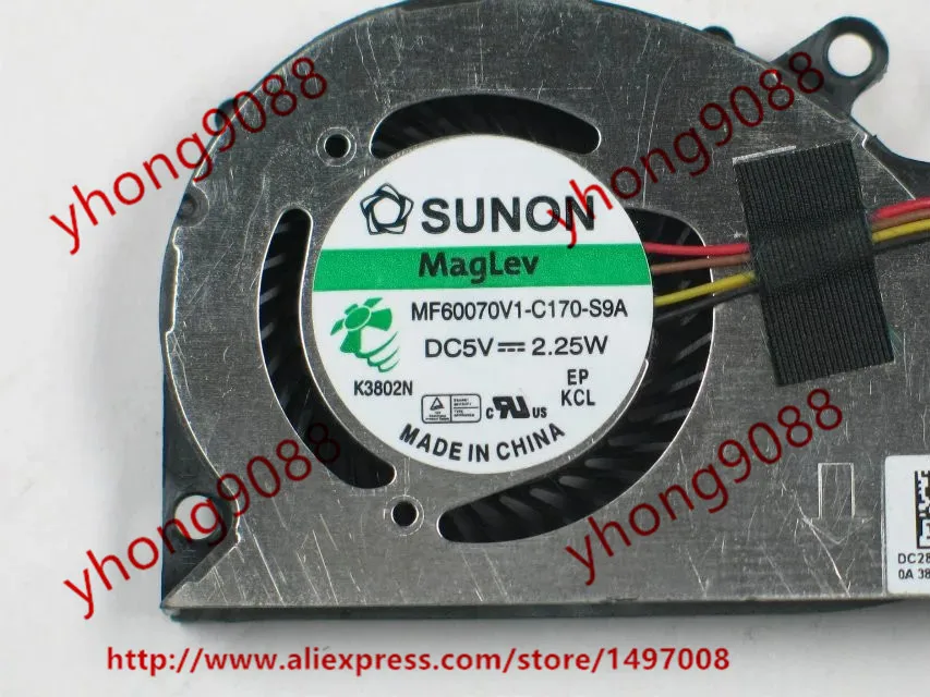 SUNON MF60070V1 C170 S9A DC 5V 2 25 W охлаждающий вентилятор для сервера ноутбука|server fan|dc 5v fan5v dc