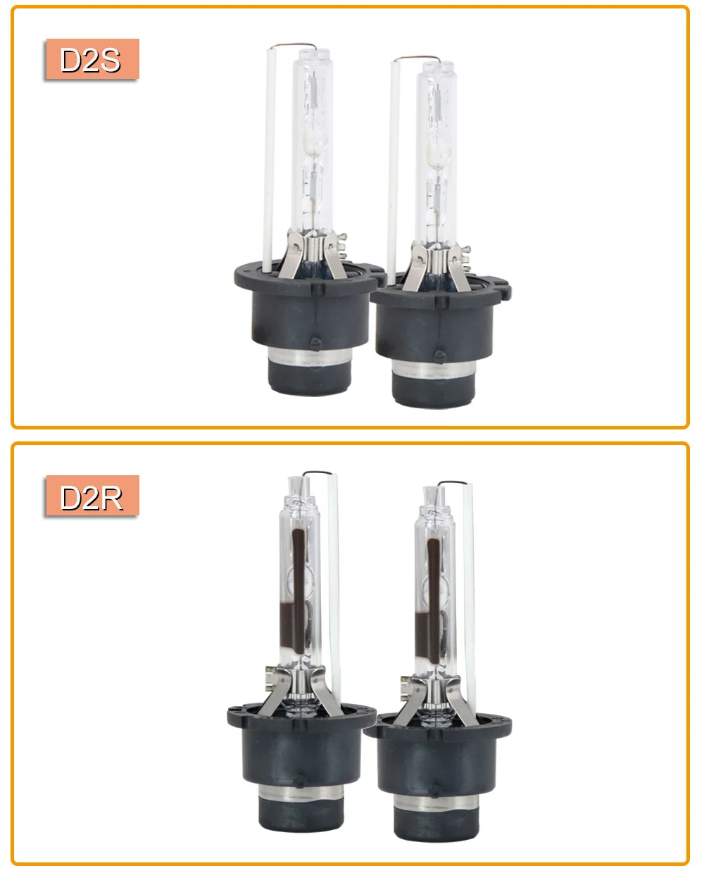 2 шт HID лампы D1S D2S D3S D2R D1R D3R ксеноновый светильник 4300k 5000k 6000k 8000k HID ксеноновый головной светильник для автомобиля