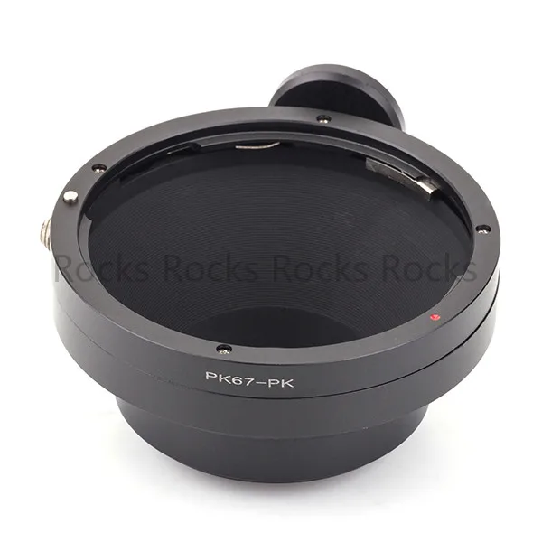 Переходник для объектива Pixco для Pentax 67 Крепление объектива к адаптеру Pentax PK Камера адаптер K-7 K-M K-3 K-50 K-5 II K-30