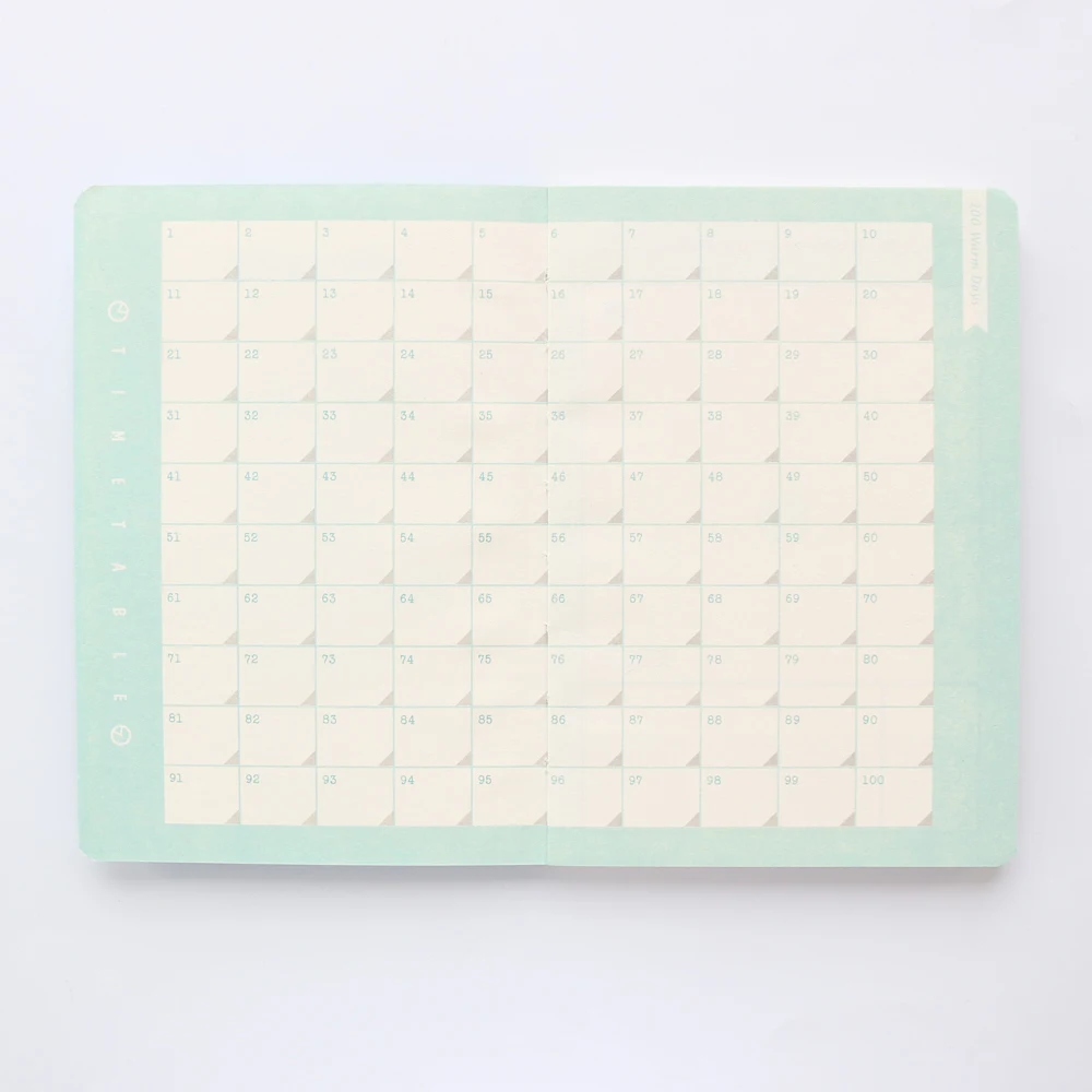 Милый школьный ежедневник Domikee в твердом переплете на 100 дней органайзер