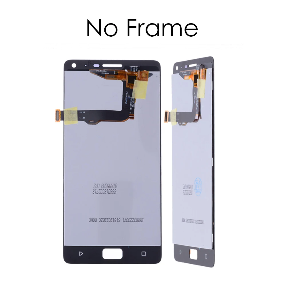 Оригинальный 5 &quotдисплей для Lenovo Vibe P1 LCD сенсорный экран с рамкой дигитайзер LENOVO