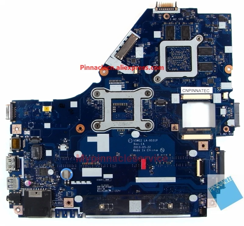 Материнская плата NBMFP11005 I5 4200U для Acer E1 572G Packard Bell TE69 Travelmate P255 V5 561G|Материнские платы