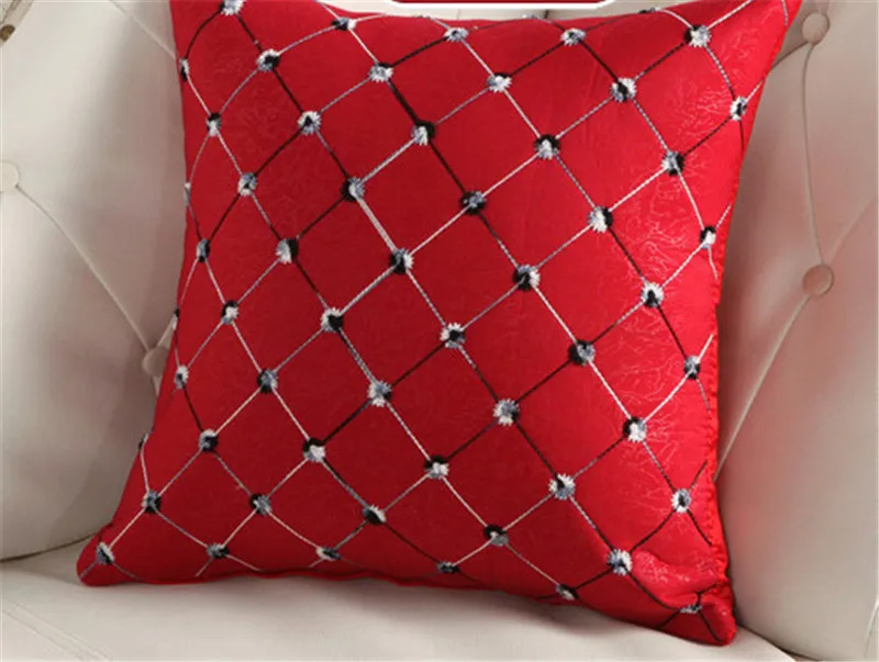 Европейский плед декоративные подушки случаях домашнего декора офиса диванные