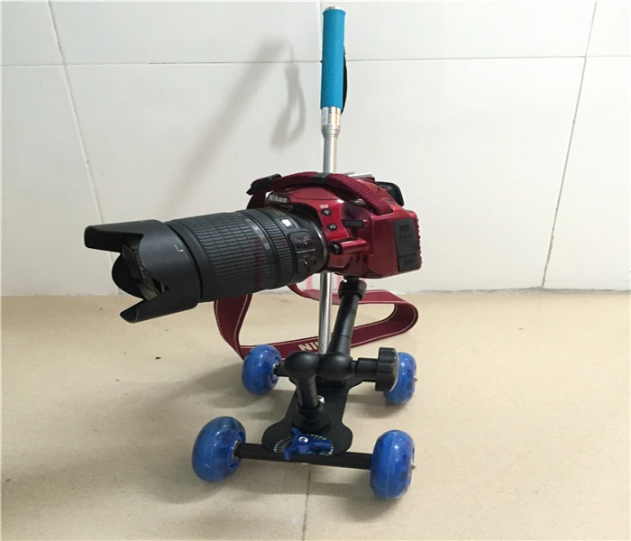 3 в 1 Настольная тележка + 11 дюймов Волшебная рукоятка ручной монопод DSLR Rig камера