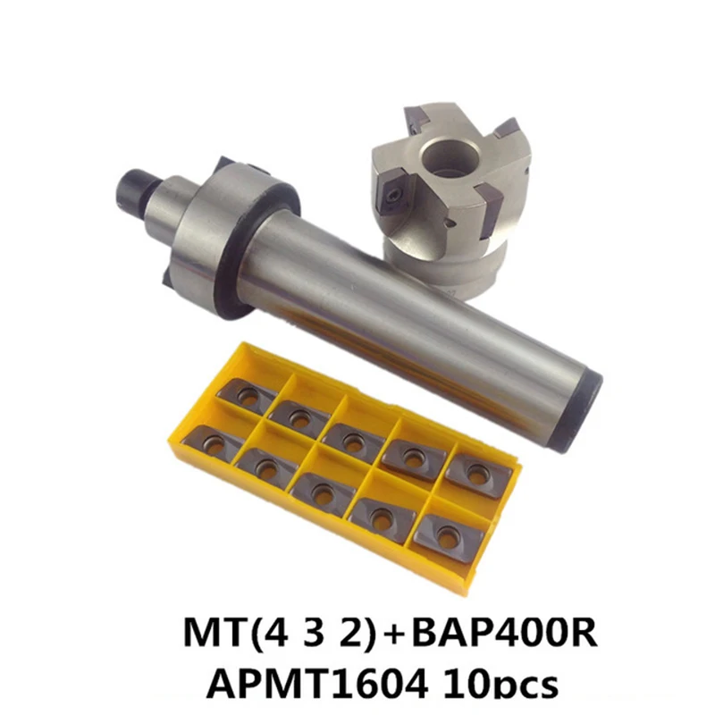 10 шт. APMT1604 APMT1135 вставка + 1 MT2 FMB22/MT3 FMB22 M12/MT4 M16 400R 50 22 торцевая фреза для станка с ЧПУ |