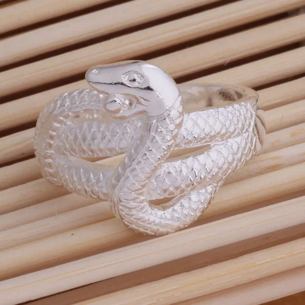 Романтическое кольцо в виде змеи массивные кольца модные ювелирные изделия для