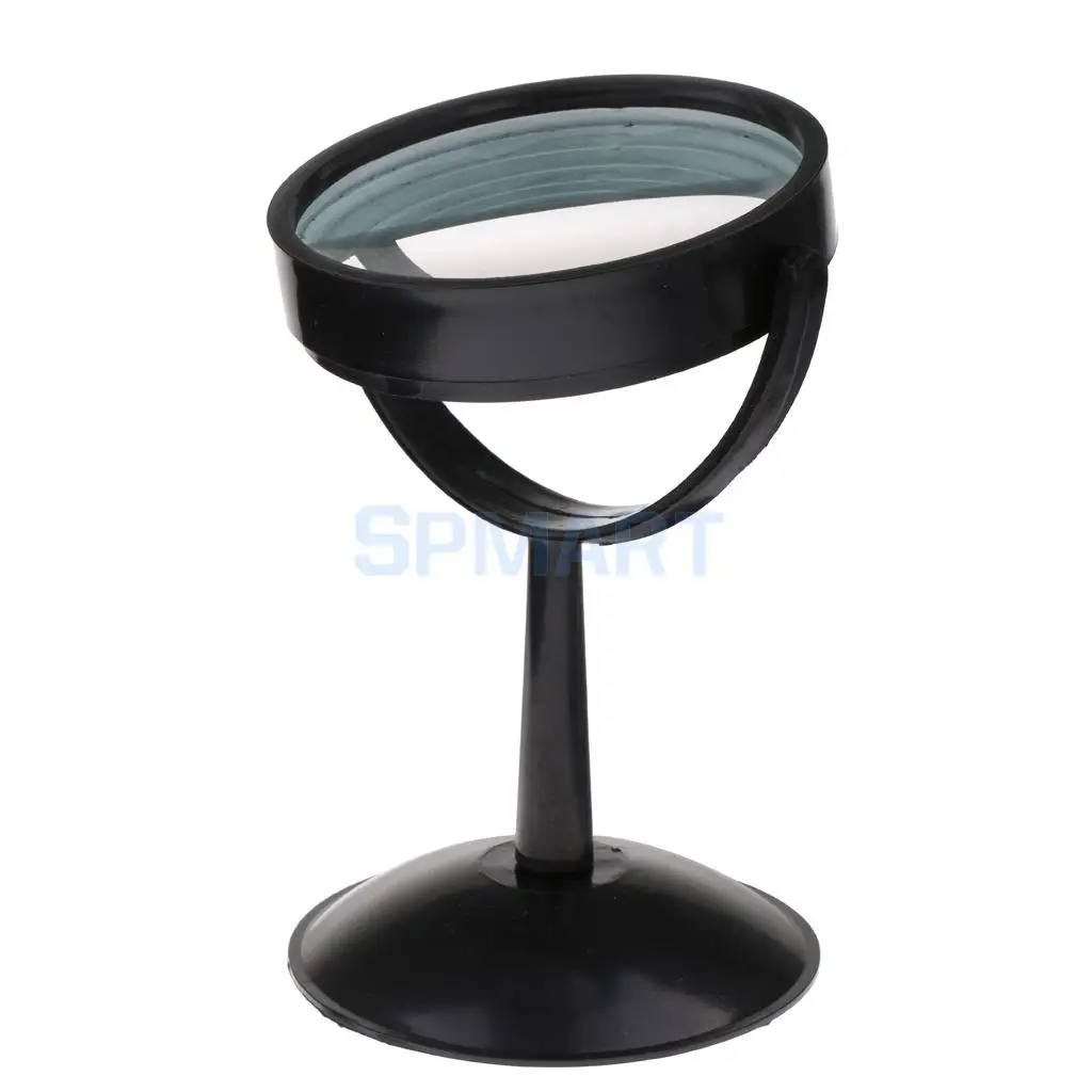 Зеркало с вогнутыми линзами диаметром 10 см подставкой | Игрушки и хобби