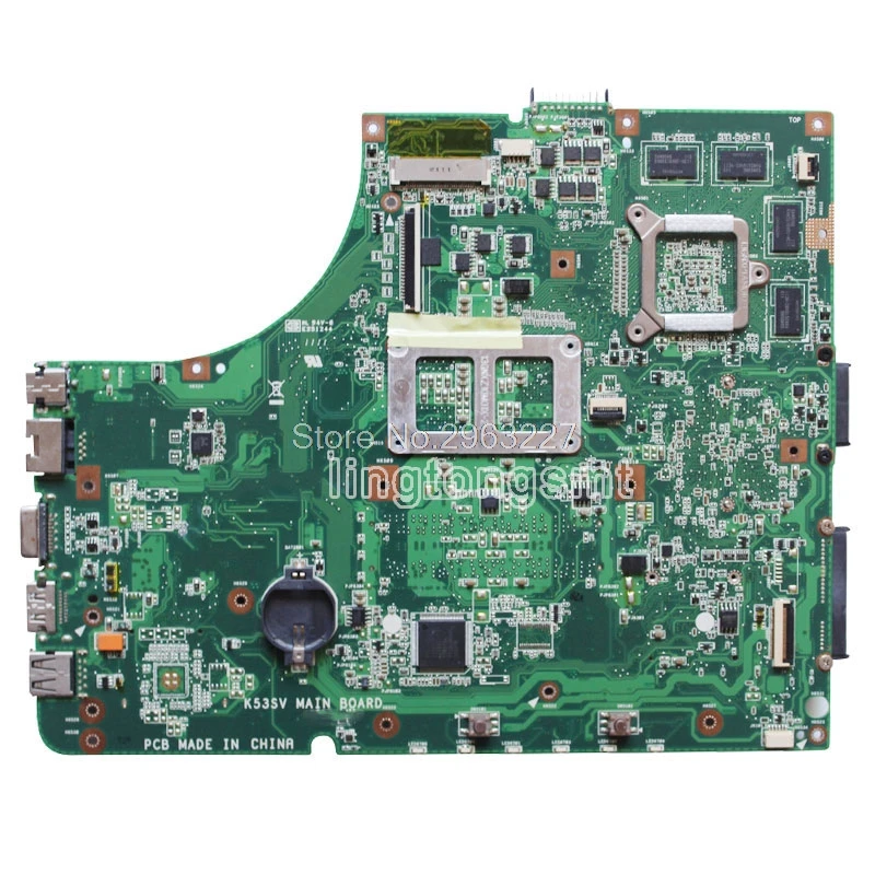 K53SV материнская плата для ноутбука ASUS K53SM K53SC K53SJ K53S A53S оригинальная материнская плата K53SV REV2.1/2,3/2,4 USB 3,0 GT540M 1G 8* памяти