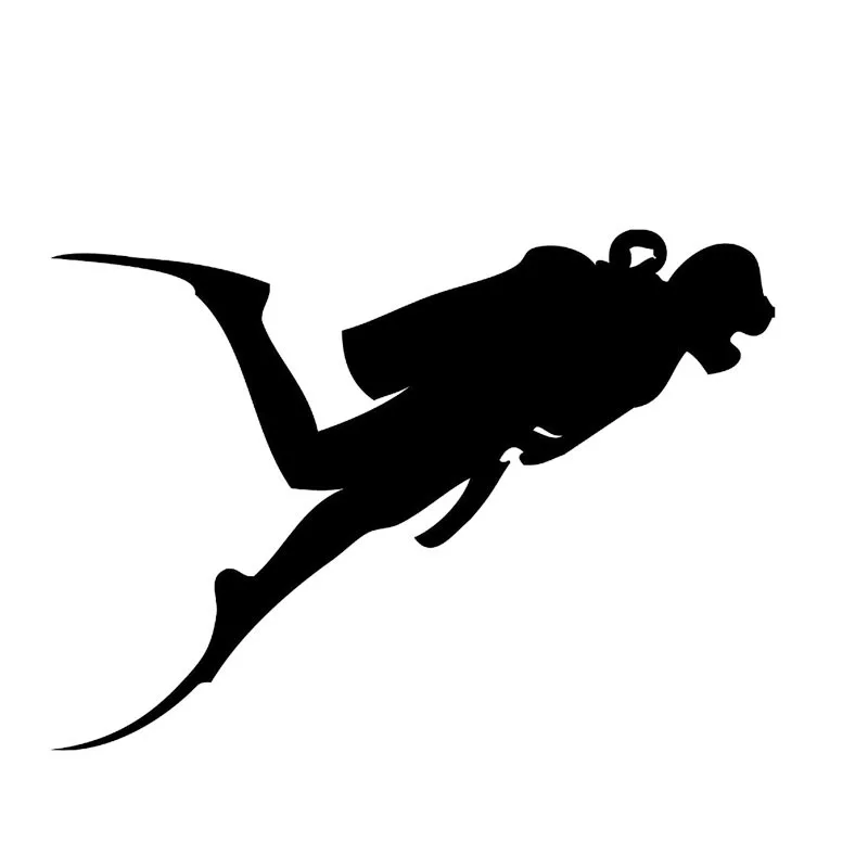 

Scuba Diving Car Stickers And Decals Diver Snorkling Suit Boat car accessories Hot Sale Jdm Car Stying