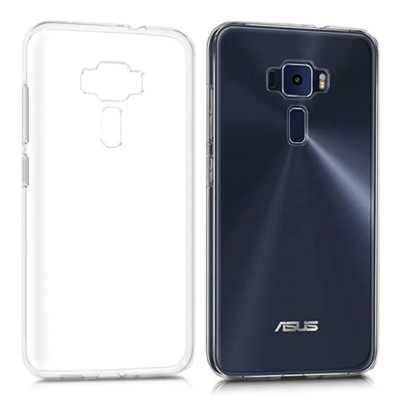 Anti-Knock Soft Transparent TPU Mobile Phone Case For Asus Zenfone 3 ZE520KL Cover Crystal Clear Back Shell |