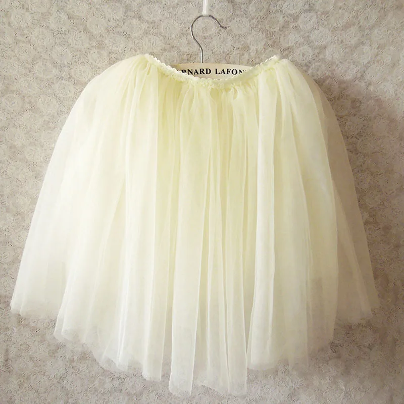 2017 юбка американка для маленьких девочек из фатина Одежда детская милые