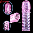 Презервативы для задержки эякуляции, удлинитель для пениса, многоразовые насадки на пенис кольцо для члена, удлинитель, прочный интимные товары для мужчин удовольствия