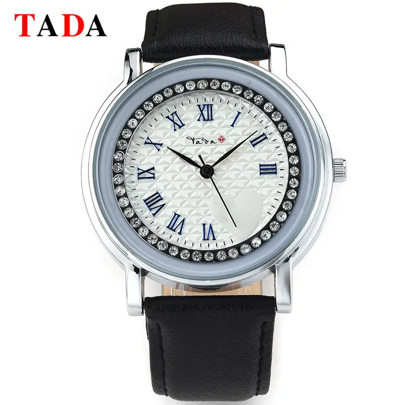 Спортивные стильные роскошные модные женские наручные часы TADA с ремешком из