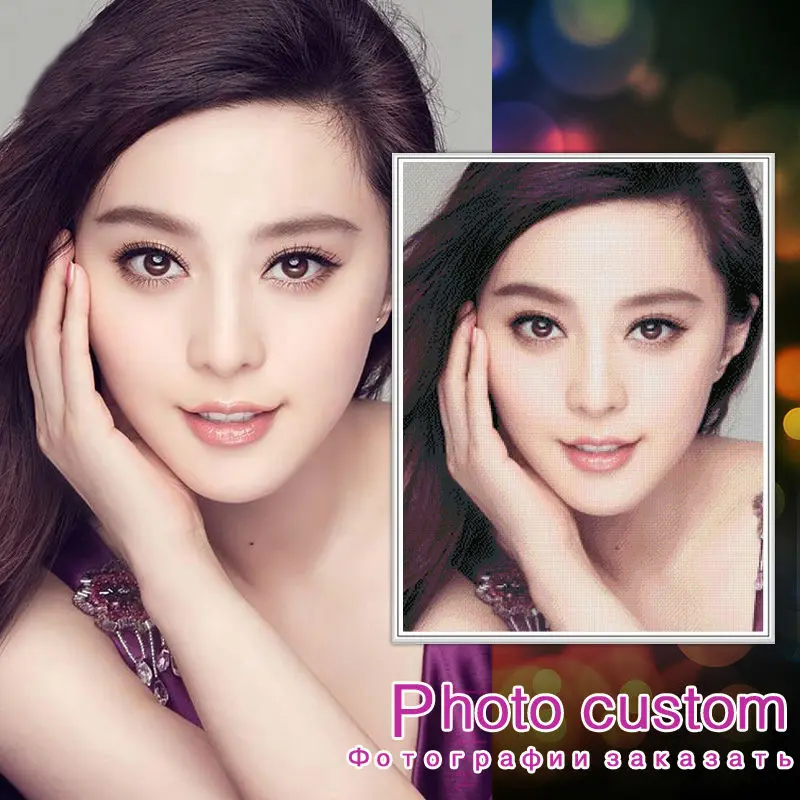 GLymg индивидуальная фотография на заказ Сделай Сам алмазная живопись свой