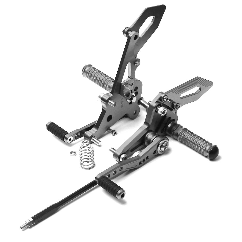 

SMOK Motorcycle CNC Aluminum Alloy Adjustable Rearsets Footrest Foot Rests For Yamaha MT 07 FZ-07 MT07 MT-07 FZ07 2014-2017