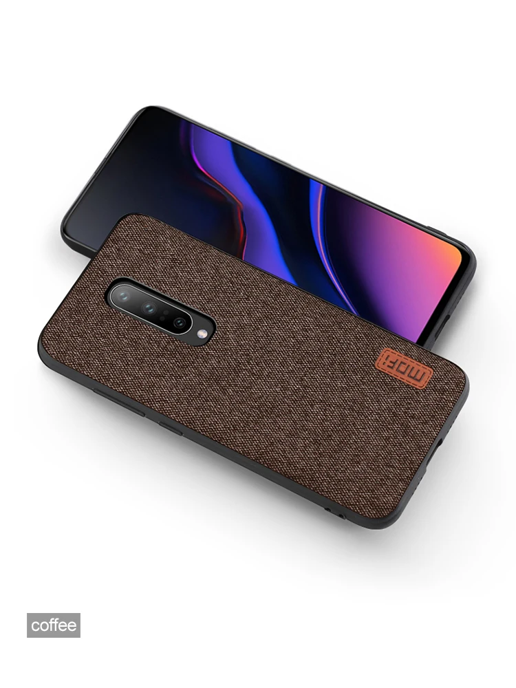 Чехол для oneplus 7 pro, чехол MOFI One Plus 7, задний тканевый чехол для 1+ 7, полный Чехол, мягкий силиконовый чехол, OP7, жесткий матовый чехол 6,5''